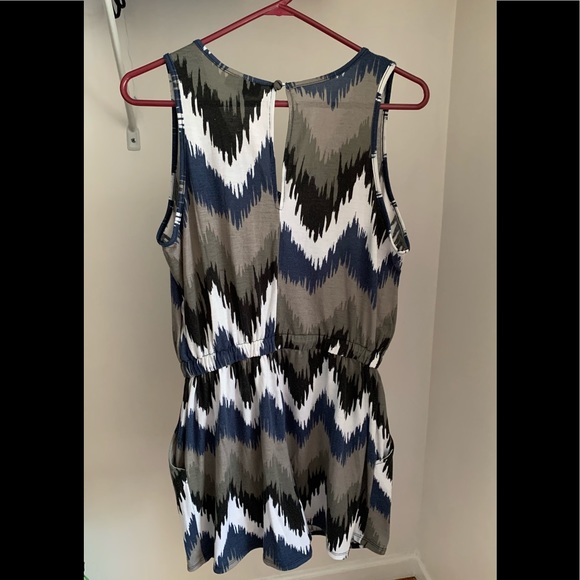 Allison Brittney Shorts Romper - Picture 2 of 6